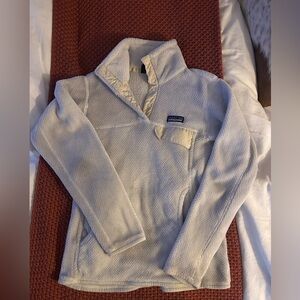 Patagonia Women’s Fleece Snap-T Pullover – XS – Cream